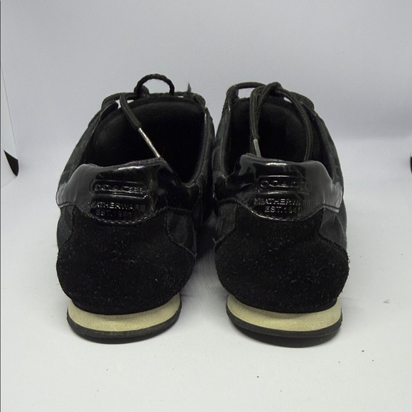 Coach Kathleen signature Black Patterned Sneakers - Picture 3 of 7